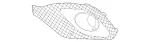 2478851404 - : Cover, Bumper Area for Mercedes-Benz: GLA250, GLA35 AMG, GLA45 AMG Image