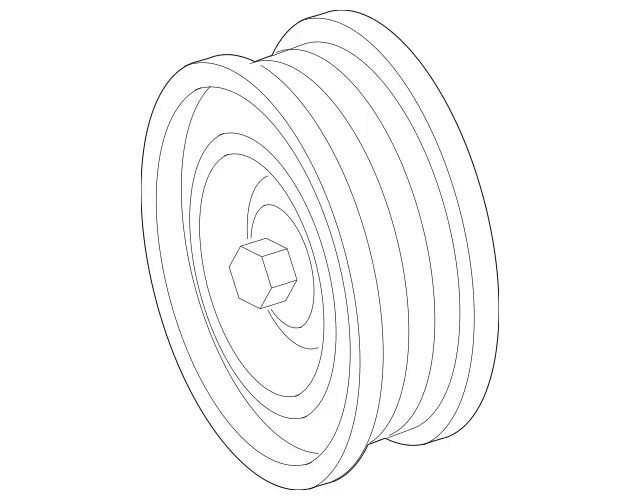 2782020219 - Major Assembly Detachable Parts: Guide Pulley for Mercedes-Benz: CL550, CL63 AMG, CLS550, CLS63 AMG, CLS63 AMG S, E550, E63 AMG, E63 AMG S, G63 AMG, GL450, GL550, GL63 AMG, GLE63 AMG, GLE63 AMG S, GLS550, GLS63 AMG, Maybach S550, ML550, ML63 AMG, S500, S550, S63 AMG, SL550, SL63 AMG Image image