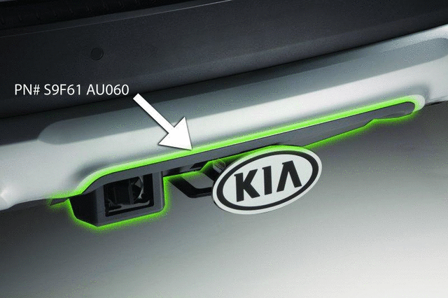 S9F61AU060 - : Tow Hitch Black Cover for Kia: Telluride Image