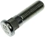 610657 - : M12-1.50 Serrated Wheel Stud - 12.88mm Knurl, 47.80mm Length for Dorman Image