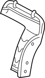 8760189922 - Body: Seat Back Frame for INFINITI: G20 Image image