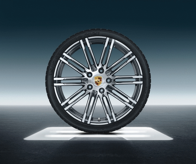 99104460095 - : 20-Inch Turbo Winter Wheel-And-Tire Set for Porsche Image
