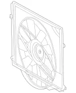 2205000093 - : Blower for Mercedes-Benz: CL500, CL55 AMG, S430, S55 AMG Image