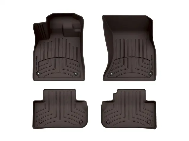 47114612IM - Accessories: Front &amp; Rear Cocoa FloorLiner™ HP for WeatherTech Image