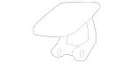 21688007059999 - : Lmp Washer Cover for Mercedes-Benz Image