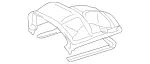 1635400382 - Electrical Equipment and Instruments: Cover for Mercedes-Benz Image