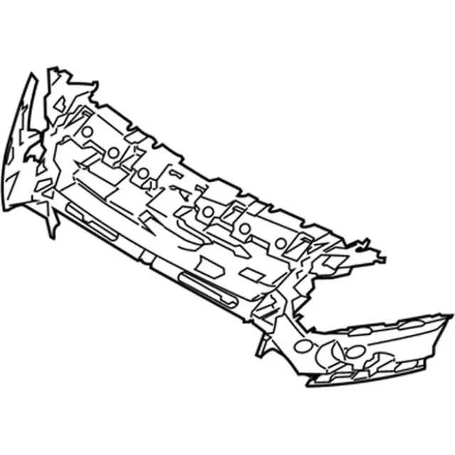 DT1Z17C897F - : Bumper Cover Reinforcement for Ford Image