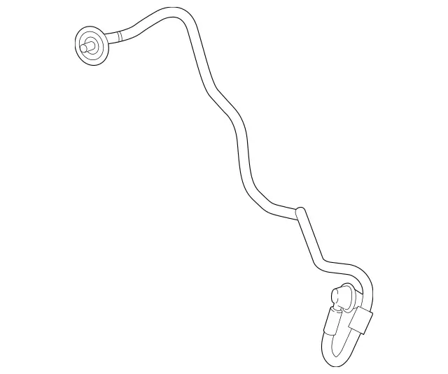 2054301800 - Brake System: Vacuum Line for Mercedes-Benz: AMG GT 43, AMG GT 53, AMG GT 63, AMG GT 63 S, C350e, C400, C43 AMG, C450 AMG, C63 AMG, C63 AMG S, CLS450, CLS53 AMG, E300, E350, E400, E43 AMG, E450, E53 AMG, E63 AMG S, GLC300, GLC43 AMG, GLC63 AMG, GLC63 AMG S Image image