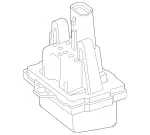 999067000 - Electrical System: License Plate Lamp for Mercedes-Benz Image