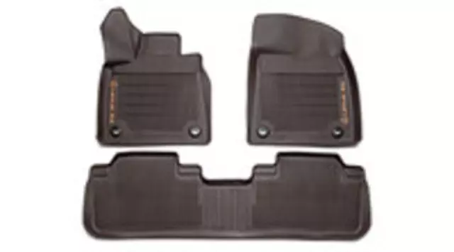 L´ L-MAT PT908-48160-20 Genuine Lexus All-Weather Floor Mats, Black