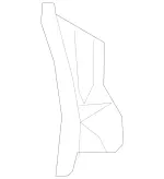 2228852802 - : Air Duct Segment for Mercedes-Benz Image