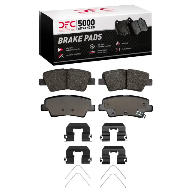 1551209801 - Brakes &amp; Brake Parts: Disc Brake Pad Set for DYNAMIC FRICTION Image