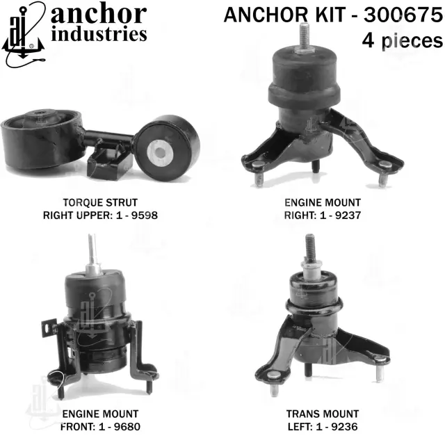 300675 - : Anchor Engine Mount Kit for Anchor Image