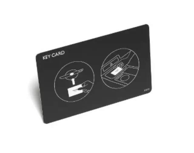 T1H81AD001 - Security: Nfc Key Card for Genesis: G70, G80, G90, GV70, GV80 | Hyundai: Elantra, Palisade, Santa Fe Image