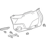 EJ7Z7842906BT - Body: Lower Trim Panel for Lincoln: MKC Image