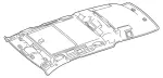 21269046507L34 - Body: Headliner for Mercedes-Benz Image