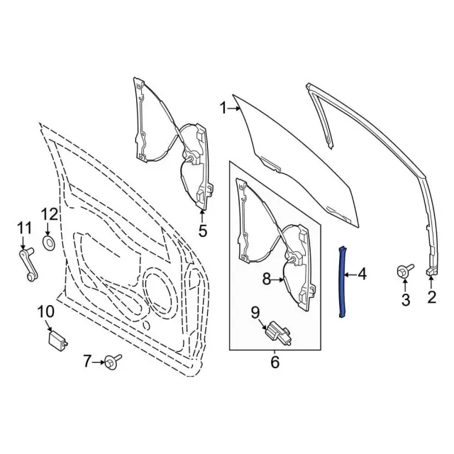 ML3Z1521596C - Body: Lower Guide for Ford Image
