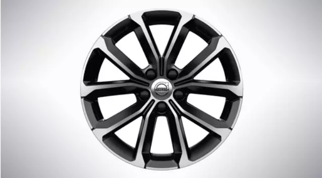 31471310 - : 17-Inch 5-V Spoke Black Diamond Cut Alloy for Volvo: S60, V60 Image