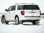VJL1Z16A550A - Exterior: 2019 2020 Ford Expedition - Splash Guards - Flat - Rear Pair - Gatorback for Ford: Expedition Image