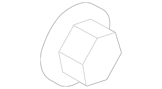 2711420072 - : Nut for Mercedes-Benz: C230 Image