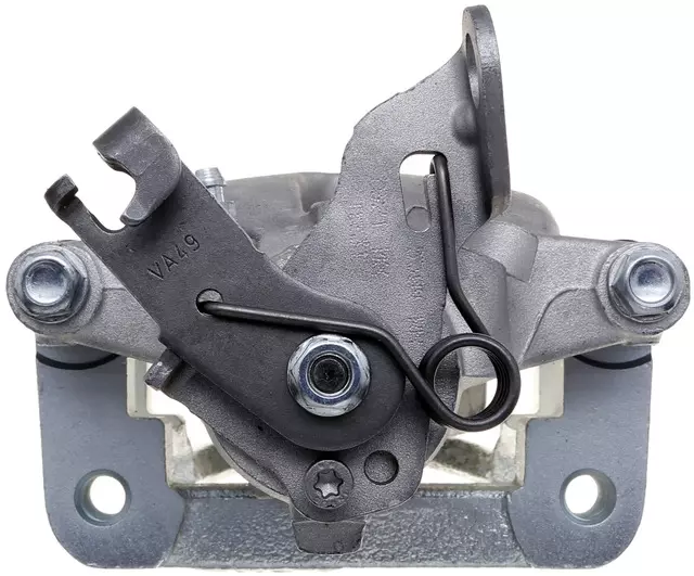 Rear Passenger Side Disc Brake Caliper Assembly with Ceramic Pads (Loaded Coated), Remanufactured - GM (19360716)
