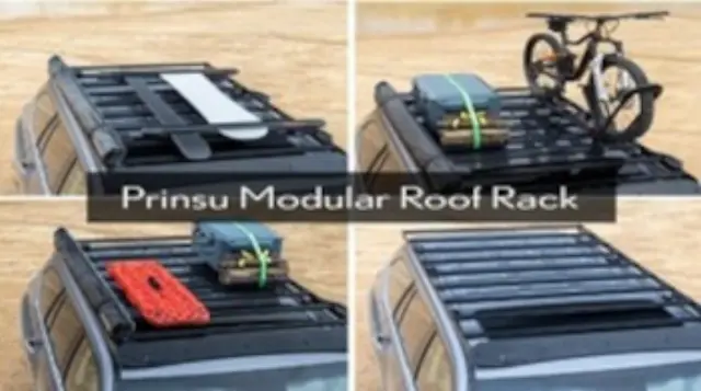 PTN5960121 - Cargo Management: Prinsu Roof Rack With Wind Deflector &amp; 40" for Lexus: GX460 Image