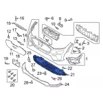 LK9Z8310C - : Deflector Shield for Ford: Mustang Mach-E Image