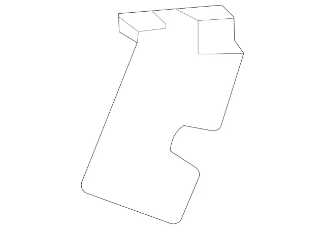 1679230000 - Rear Seat Bench: Molding, Release Handle for Mercedes-Benz: GLE350, GLE450, GLE450e, GLE53 AMG, GLE580, GLE63 AMG S Image image