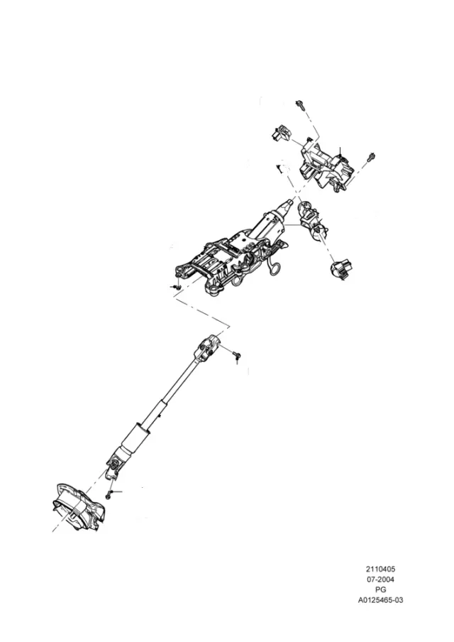 2L2Z11582B - Steering: Cylinder &amp; Keys for Ford Image