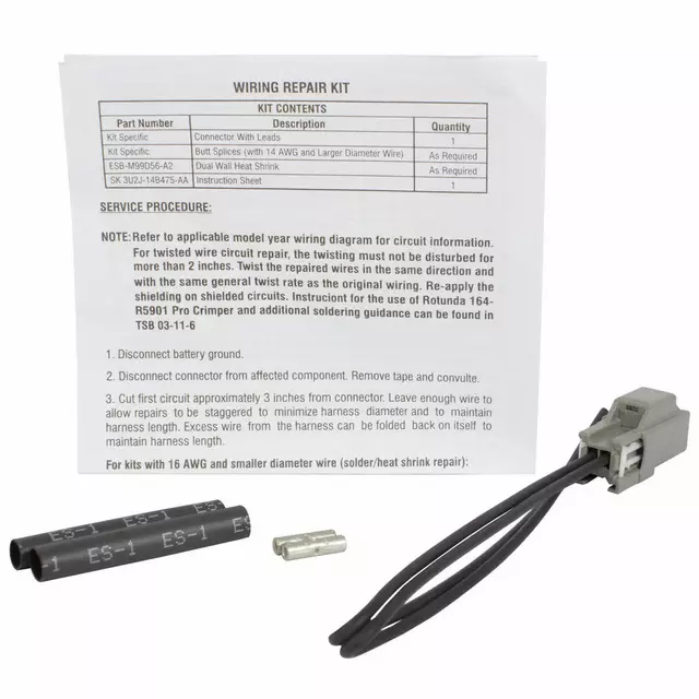 3U2Z14S411LAC - : Wire Assembly for Ford Image