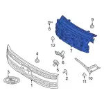 NL3Z2616D673B - Body: Mount Panel for Ford Image