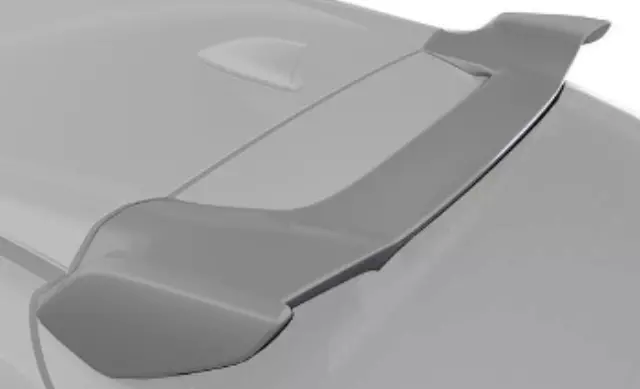 8F02TEA1K0 - Exterior: Tailgate Spoiler - Sonic Gray Pearl for Honda: Civic Image