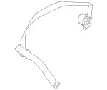 17786018009C94 - Electrical: Center Belt Assembly for Mercedes-Benz Image