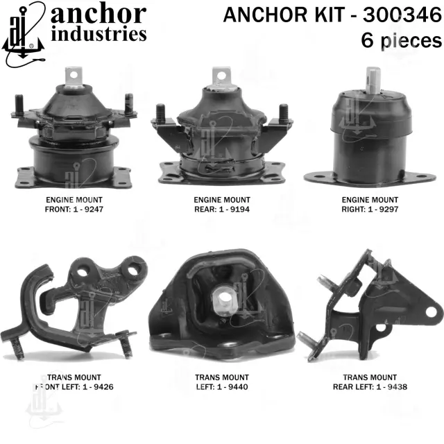 300346 - Engines &amp; Components: Anchor Engine Mount Kit for Anchor Image