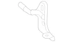 2124923141 - Exhaust System: Holder for Mercedes-Benz: CLS400, CLS550, E250, E350, E400, E550 Image