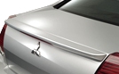 Rear Lip Spoiler - Kalapana Black - Mitsubishi (MZ314087)