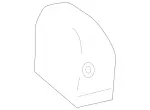 20797053507J95 - Body: Headrest for Mercedes-Benz Image
