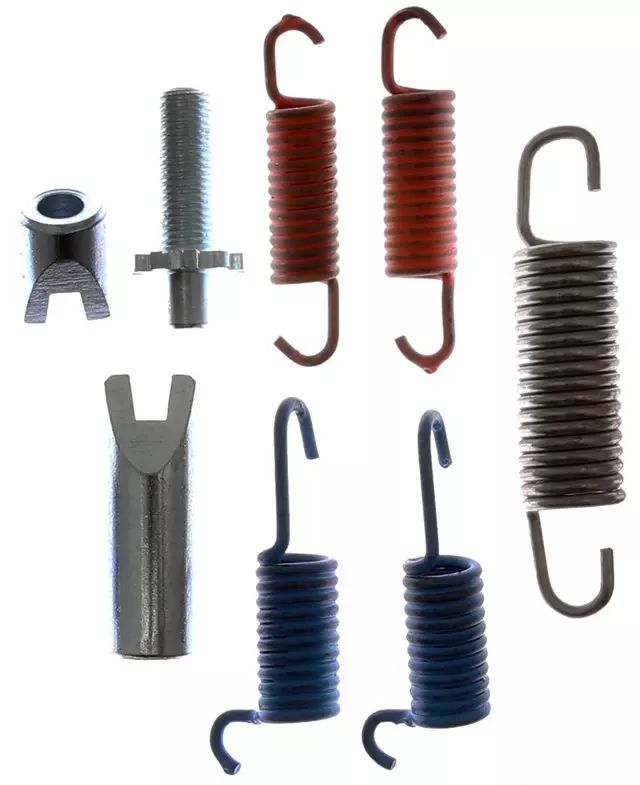 19366104 - : Rear Parking Brake Hold Down Spring Kit with Hardware for GM Image