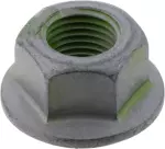 48634JA00A - : Outer Tie Rod Castle Nut for Nissan: 370Z, Altima, GT-R, Murano, Pathfinder, Z Image