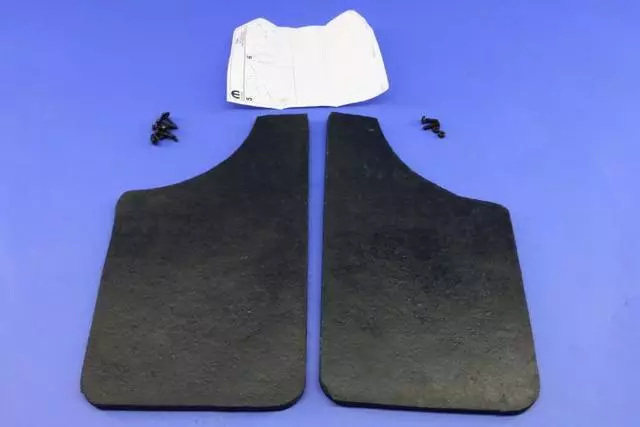 Rear Heavy Duty Rubber Splash Guards For Vehicles With Fender Flares - Mopar (82216223AA)