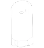 21082134517C45 - Body: Switch for Mercedes-Benz Image