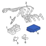 XL5Z12A650CA - Engine: Engine Control Module (ECM) for Ford: Ranger Image