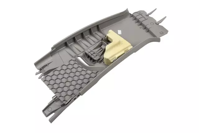 Light Titanium Passenger Side Center Pillar Upper Trim Panel - GM (22915598)