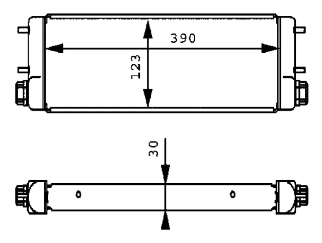 CLC169001P - : Engine Oil Cooler for Behr Image