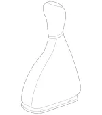 17226730109E38 - : Shift Knob for Mercedes-Benz Image