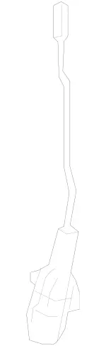 2177200193 - Body: Lock Rod for Mercedes-Benz Image