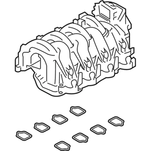 HC3Z9424G - : Intake Manifold for Ford: F-250 Super Duty, F-350 Super Duty Image