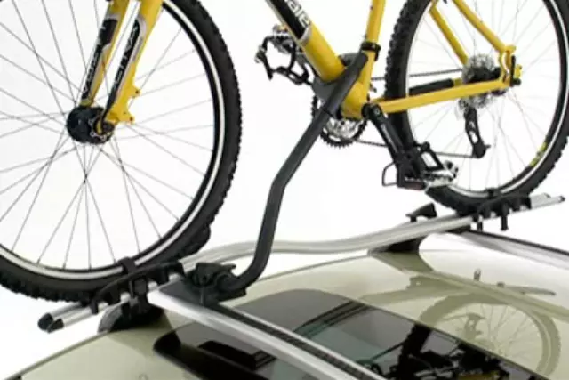 31664408 - Hauling: Bicycle Holder - Frame Mounted - Aluminum for Volvo Image