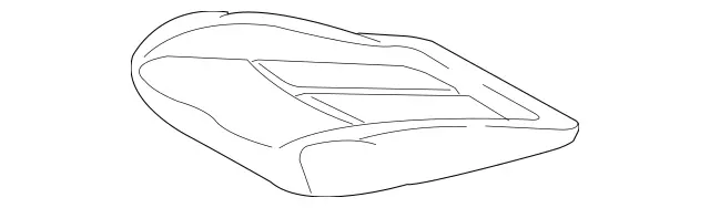 21991001467H91 - Body: Seat Cover for Mercedes-Benz Image