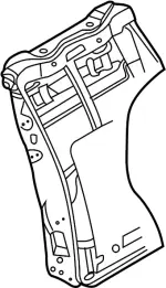 87601CG000 - Body: Seat Back Frame for INFINITI: FX35, FX45 Image